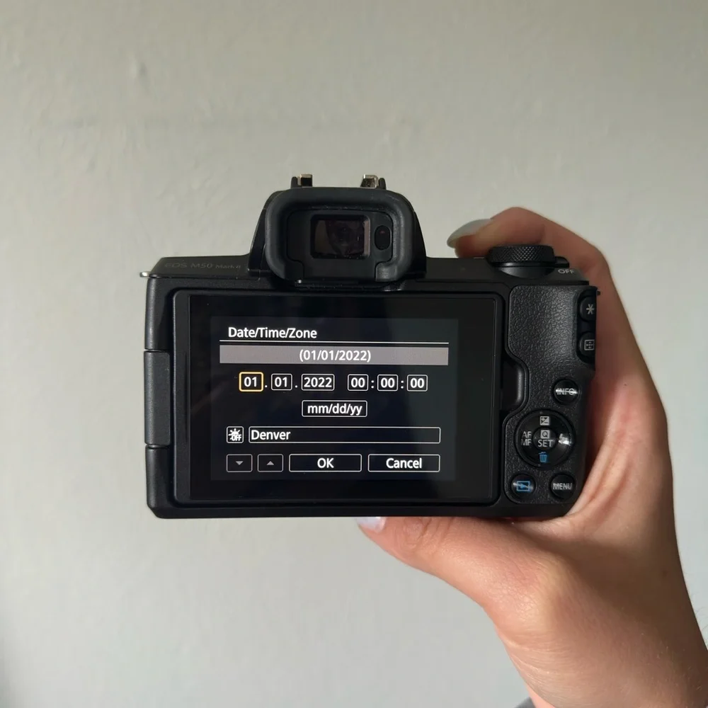 Canon black digital